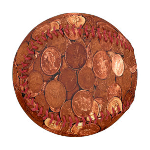 Novelty Copper Coins Baseball