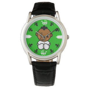 Novelty Cute Black Baby Gift Watch