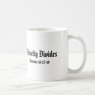 Novelty Divides Mug