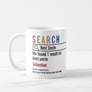 Novelty Internet Search Result Personalised Coffee Mug