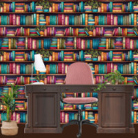 Novelty Library Bookcase 