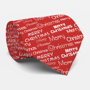 Novelty Merry Christmas Tie