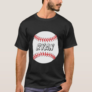 Novelty Personalised Name Ryan Sports Celebrations T-Shirt