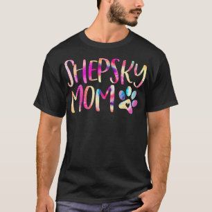 Novelty Shepsky Mom Colorful Shepsky Mama Gifts Do T-Shirt