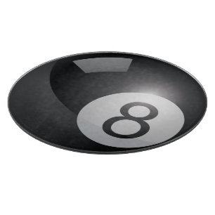 Novelty Sport Billiards 8 Ball Cutting Board