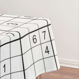 Novelty SUDOKU Tablecloth