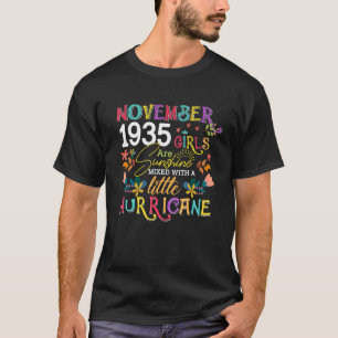 November 1935 Girls Are Sunshine 87 Years Old Bi T-Shirt