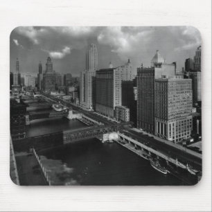 November 1939:  The city of Chicago Mouse Pad
