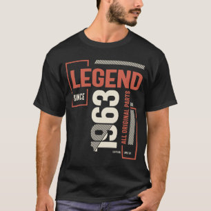 November 1963 60th Birthday Gifts 60 Year Old T-Shirt