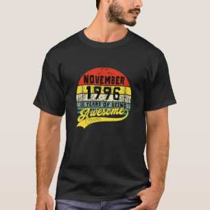 November 1996 26 Year Old Being Awesome 26Th Birth T-Shirt