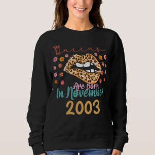 November 19th Birthday This Queen Was Born In Nove Sweatshirt