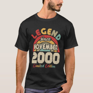 November 2000 Legend Since November 2000 T-Shirt