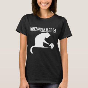 November 5 2024 The Revenge Of The Cat Ladies Cats T-Shirt
