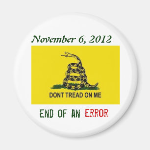 November 6, 2012 - End of an Error Magnet
