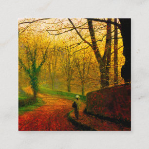 November Afternoon Stapleton Park Grimshaw Enclosure Card