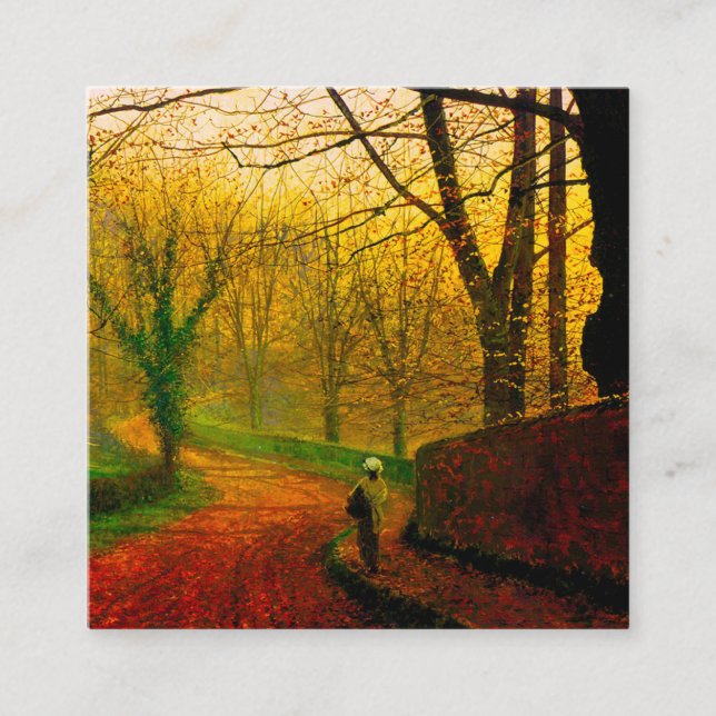 November Afternoon Stapleton Park Grimshaw Enclosure Card (Front)
