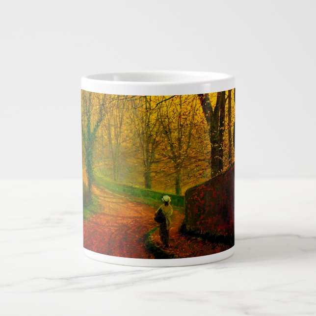 November Afternoon Stapleton Park Grimshaw Large Coffee Mug (Front)