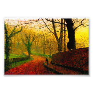 November Afternoon Stapleton Park Grimshaw Photo Print