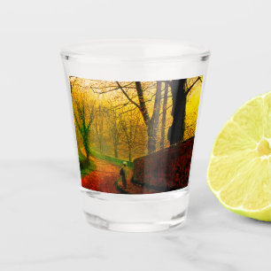 November Afternoon Stapleton Park Grimshaw Shot Glass
