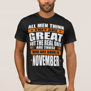 November Birthday T-Shirt