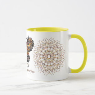 November Birthstone Butterfly Mug