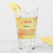 November Birthstone Topaz design