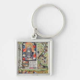 November; deer hunting key ring