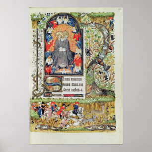 November; deer hunting poster