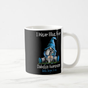 November Diabetes Awareness Month Fun Gnomes Wear Coffee Mug