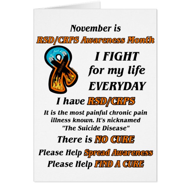 November...I Fight,,,RSD/CRPS (Front)