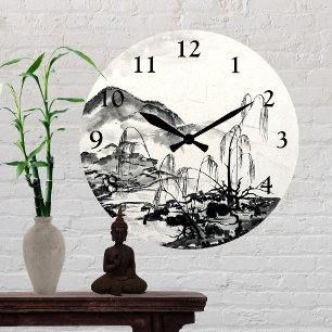 November in Jiangsu Round Clock