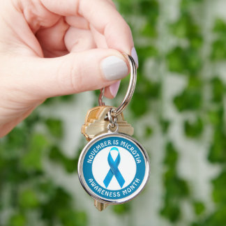 November is Microtia Awareness Month Key Ring