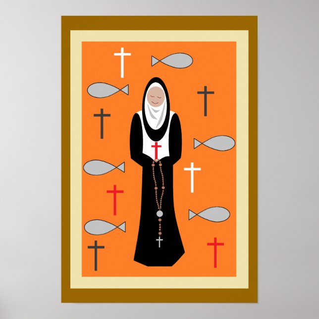 November Nun Poster (Front)