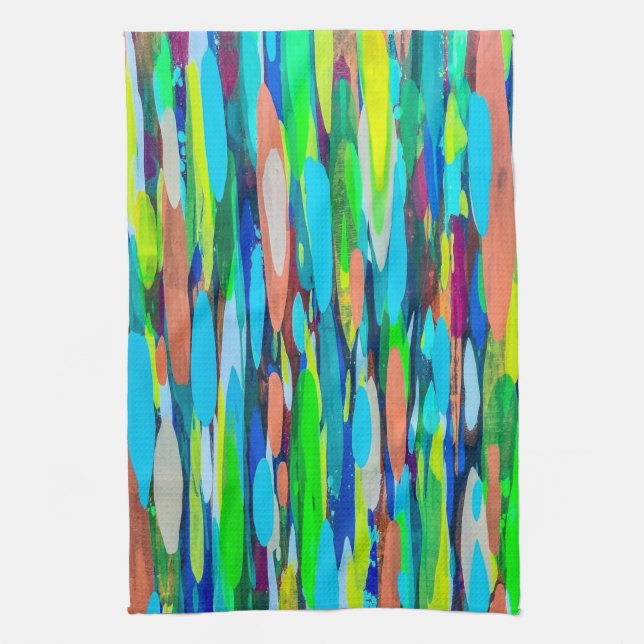 November Rain Kitchen Towel (Vertical)