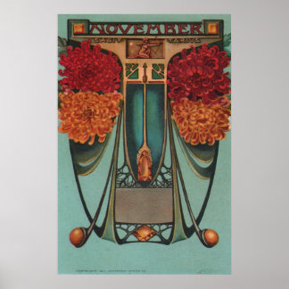 November - Sagittarius Poster
