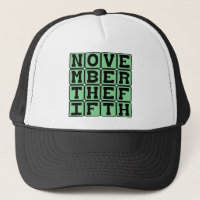 November The Fifth, Guy Fawkes Day