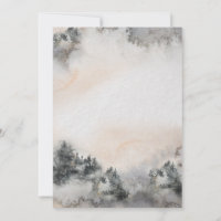 November Wedding Invitation
