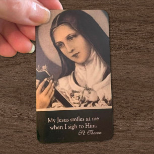 Novena Holy Card of St. Therese the Little Flower