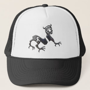 Novgorod Dragon black chrome Trucker Hat