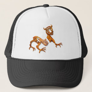 Novgorod Dragon rust Trucker Hat