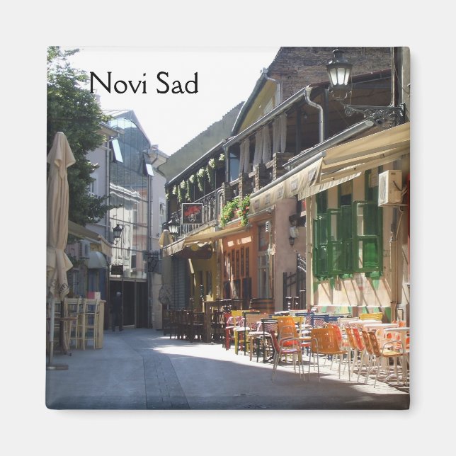 Novi Sad - street Magnet (Front)