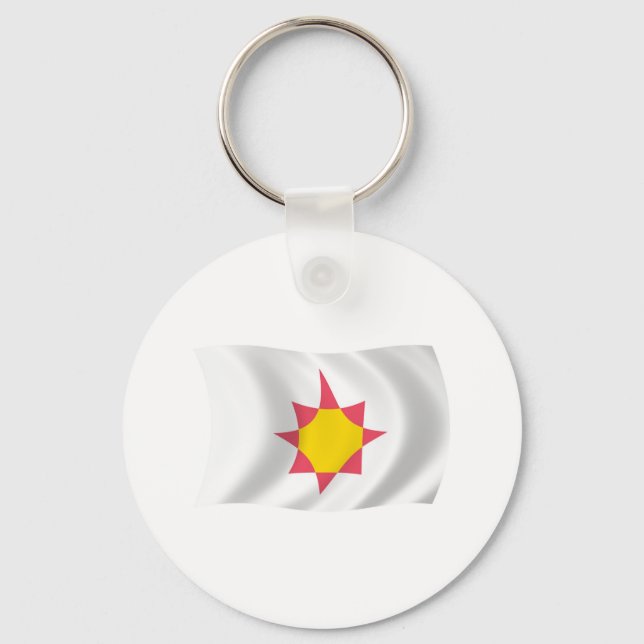 Novial Flag Keychain (Front)