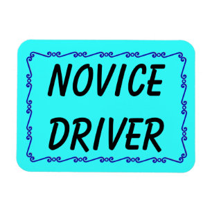 Novice Driver Magnet