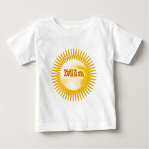 NOVINO Elegant Text Baby T-Shirt