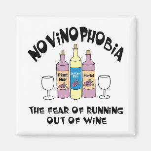 Novinophobia Bottles Magnet