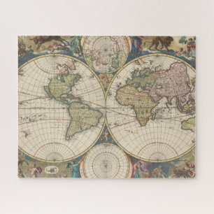 Novissima Totius Terrarum Orbis Tabula Jigsaw Puzzle