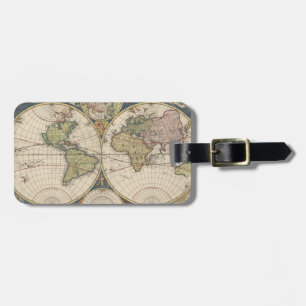 Novissima Totius Terrarum Orbis Tabula Luggage Tag