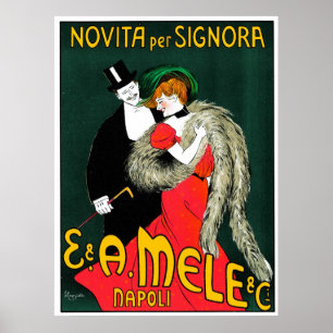Novita per Signora 1903 ~ Vintage Italian Poster