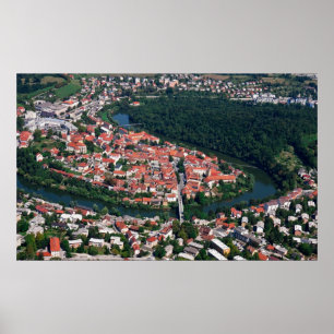 Novo Mesto Slovenia Poster