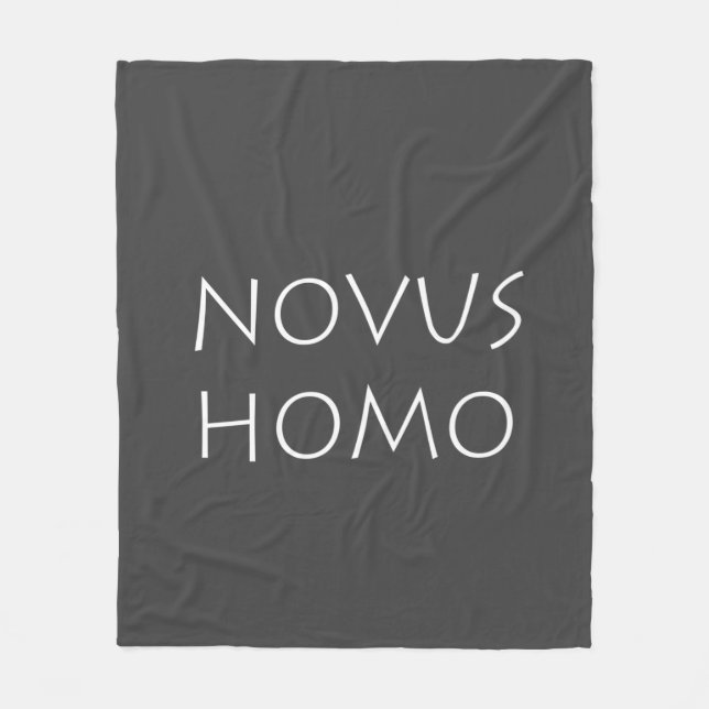 Novus homo fleece blanket (Front)